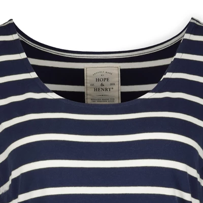 Hope & Henry Women's Organic Cotton Tie-Waist Knit Dress 7 Hope & Henry Women's Organic Cotton Tie-Waist Knit Dress - Image 5