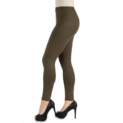 24seven Comfort Apparel Womens Stretch Ankle Length Leggings 10 24seven Comfort Apparel Womens Stretch Ankle Length Leggings - Image 8