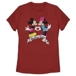 Women's Mickey & Friends Endless Love T-Shirt 7 Women's Mickey & Friends Endless Love T-Shirt -Dresses City Shop GUEST b2587d78 6c0f 4145 bed7 ff0309aaa582
