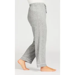 Women's Plus Size Hacci Sleep Pant - Gray | AVENUE 12 Women's Plus Size Hacci Sleep Pant - Gray | AVENUE -Dresses City Shop GUEST b4e3723f 611a 4cb7 b2fd 5b6d946406b4