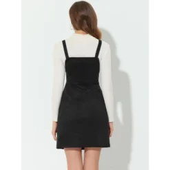 Allegra K Women's Faux Suede Zipper Front Elegant Pinafore Overall Mini Dress 11 Allegra K Women's Faux Suede Zipper Front Elegant Pinafore Overall Mini Dress -Dresses City Shop GUEST b6c77c09 32ee 4970 8c79 9a82523173b2