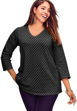 Jessica London Women’s Plus Size V-Neck Tee 26 Jessica London Women’s Plus Size V-Neck Tee -Dresses City Shop GUEST bc128ac1 1436 4d9f 9851 eebb03327707