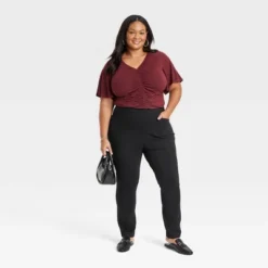 Women's High-Waisted Ponte Leggings - Ava & Viv™ Black 6 Women's High-Waisted Ponte Leggings - Ava & Viv™ Black -Dresses City Shop GUEST be40d8e3 cd64 4b82 a72e d4861fb5db32