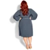Women's Plus Size Sultry Dress - Slate | CITY CHIC -Dresses City Shop GUEST c3ee2992 0ab4 448c a6ca 7d038d2d98f9