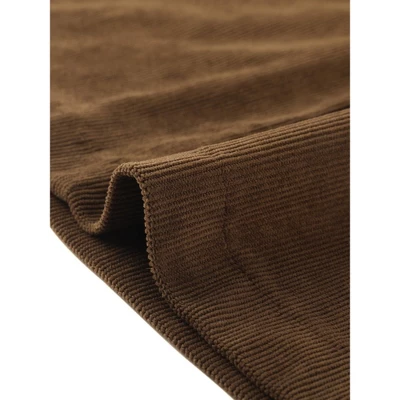 Allegra K Women's Corduroy Overall Pinafore Dress Strap Suspender Skirt 7 Allegra K Women's Corduroy Overall Pinafore Dress Strap Suspender Skirt - Image 5