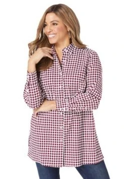 Jessica London Women’s Plus Size Poplin Tunic 27 Jessica London Women’s Plus Size Poplin Tunic -Dresses City Shop GUEST c848c13e b284 40dd 880b fef54785dc5f