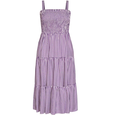 Women's Plus Size Gingham Maxi Dress - Petunia | CITY CHIC 4 Women's Plus Size Gingham Maxi Dress - Petunia | CITY CHIC - Image 2