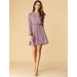 Allegra K Women's Choker V Neck Vintage Flared Gilding Metallic Shiny Star A-Line Dress 24 Allegra K Women's Choker V Neck Vintage Flared Gilding Metallic Shiny Star A-Line Dress -Dresses City Shop GUEST ca8f8f46 cb2d 443b 9a18 4f08f045d730