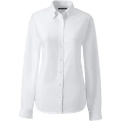 Lands' End School Uniform Women's Tall Long Sleeve Oxford Dress Shirt -Dresses City Shop GUEST ca9bbb84 2918 49cb 8fc5 76592ee702e0