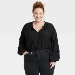 Women's Balloon Long Sleeve Blouse - Knox Rose™ 9 Women's Balloon Long Sleeve Blouse - Knox Rose™ -Dresses City Shop GUEST cd7fefde 4ec1 42d7 991e 67d58510aaae