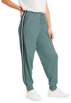 June + Vie By Roaman's Women’s Plus Size French Terry Jogger 17 June + Vie By Roaman's Women’s Plus Size French Terry Jogger -Dresses City Shop GUEST cf475fc0 4c1b 463f bb9d 3308c9ee41b9