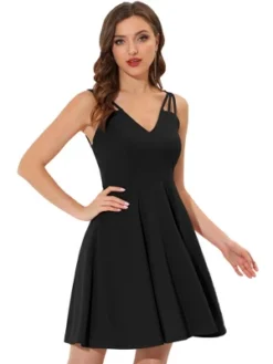 Allegra K Women's Party Dresses With Triple Straps Backless Sleeveless Cocktail Dress 13 Allegra K Women's Party Dresses With Triple Straps Backless Sleeveless Cocktail Dress -Dresses City Shop GUEST d18d1491 76fd 4637 8f60 a146b95a7692
