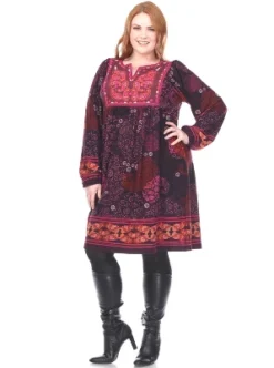 Women's Plus Size Apolline Embroidered Sweater Dress - White Mark 14 Women's Plus Size Apolline Embroidered Sweater Dress - White Mark -Dresses City Shop GUEST db05b0ba b082 42a4 b3ed d35723b24c84