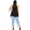Women's Plus Size Waterfall Tunic - Black | CITY CHIC 1 Women's Plus Size Waterfall Tunic - Black | CITY CHIC -Dresses City Shop GUEST db87d304 7bdd 4d92 bc86 868c309639d2