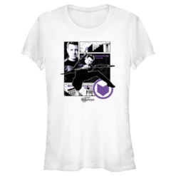 Junior's Marvel Hawkeye Graphic Panel Icon T-Shirt 7 Junior's Marvel Hawkeye Graphic Panel Icon T-Shirt -Dresses City Shop GUEST dd05d80a 8629 4e4b a096 28b9818d948b