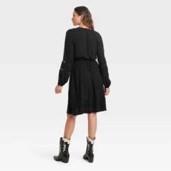 Women's Long Sleeve Lace Dress - Knox Rose™