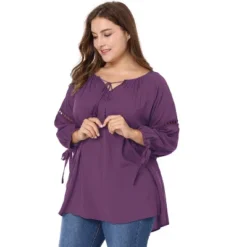 Agnes Orinda Women's Plus Size Long Sleeve Tie Winter Trendy Basic Tunic Blouse 23 Agnes Orinda Women's Plus Size Long Sleeve Tie Winter Trendy Basic Tunic Blouse -Dresses City Shop GUEST e02479aa b347 4353 849e 50ae88e95950