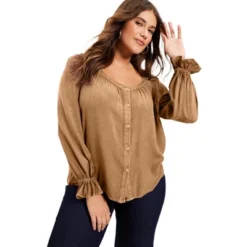 June + Vie By Roaman's Women’s Plus Size Sweetheart Acid Wash Top 10 June + Vie By Roaman's Women’s Plus Size Sweetheart Acid Wash Top -Dresses City Shop GUEST e476da12 9d88 4cd3 a809 8fb1539cbc4a