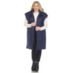 Plus Size Diamond Quilted Hooded Puffer Vest-White Mark 15 Plus Size Diamond Quilted Hooded Puffer Vest-White Mark -Dresses City Shop GUEST e670c017 a5f4 4b1b b3a4 28cc181ed2ac
