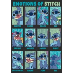 Women's Lilo & Stitch Emotions Of Experiment 626 T-Shirt