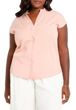 ELOQUII Women’s Plus Size Lightweight Woven Blouse 9 ELOQUII Women’s Plus Size Lightweight Woven Blouse -Dresses City Shop GUEST e9b524a2 449d 4233 ba6c d32844f67d05