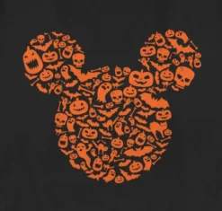 Women's Mickey & Friends Halloween Silhouette T-Shirt