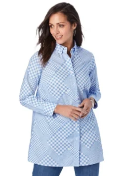Jessica London Women’s Plus Size Poplin Tunic 23 Jessica London Women’s Plus Size Poplin Tunic -Dresses City Shop GUEST f197cf8c 182a 4c4b 8b38 5fba8183c653