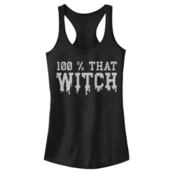 Junior's Lost Gods Halloween 100% That Witch Racerback Tank Top 9 Junior's Lost Gods Halloween 100% That Witch Racerback Tank Top -Dresses City Shop GUEST f1e70deb 0d1b 48c2 a674 abb6b92425ae