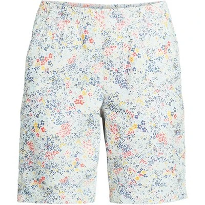 Lands' End Women's Mid Rise Elastic Waist Pull On 10" Knockabout Chino Bermuda Shorts 11 Lands' End Women's Mid Rise Elastic Waist Pull On 10" Knockabout Chino Bermuda Shorts - Image 9