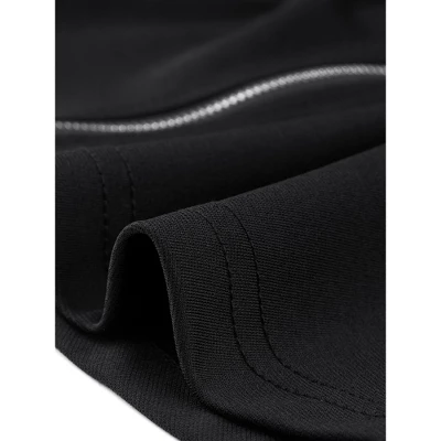 Allegra K Women's High Waist Brace Skirts A-Line Zipper Front Suspender Skirt 6 Allegra K Women's High Waist Brace Skirts A-Line Zipper Front Suspender Skirt - Image 4