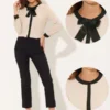 Allegra K Long Sleeve Bow Neck Blouse For Women's Contrast Casual Work Button Down Shirt 2 Allegra K Long Sleeve Bow Neck Blouse For Women's Contrast Casual Work Button Down Shirt -Dresses City Shop GUEST f4faef65 a7f7 4a13 b5e9 5b0c8c1758f6