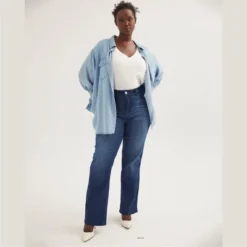 Molly & Isadora Women's Versitle Chambray Button-Up Shirt 17 Molly & Isadora Women's Versitle Chambray Button-Up Shirt -Dresses City Shop GUEST f87fdcf7 1066 4843 bc76 51b6a535817b