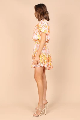 Petal And Pup Womens Feliz Shirred Waist Mini Dress 3 Petal And Pup Womens Feliz Shirred Waist Mini Dress