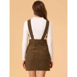 Allegra K Women's Corduroy Overall Pinafore Dress Strap Suspender Skirt 14 Allegra K Women's Corduroy Overall Pinafore Dress Strap Suspender Skirt -Dresses City Shop GUEST fb5f15c2 a329 45c5 a906 a483faa72f5a