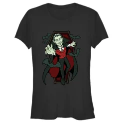 Junior's Lost Gods Halloween Vampire Scene T-Shirt -Dresses City Shop GUEST fc8fa432 d8c3 46be 86c5 f2360f67f93c