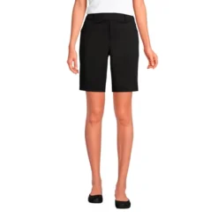 Lands' End Women's Lands' End Flex High Rise 10" Shorts 7 Lands' End Women's Lands' End Flex High Rise 10" Shorts -Dresses City Shop GUEST fece58ba 7826 4df7 b70b c0a392a3d2df